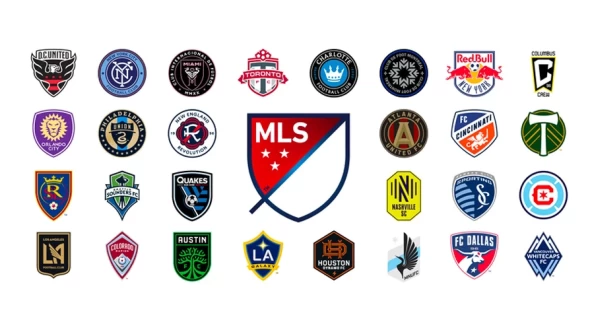 MLS The Major League Soccer and Club Logos