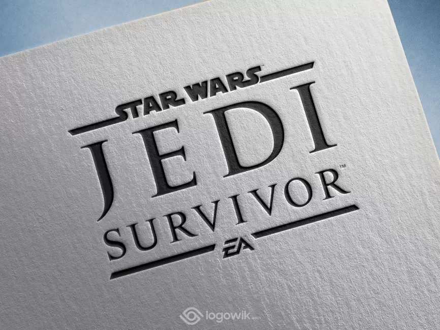 Star Wars Jedi Survivor Logo Mockup