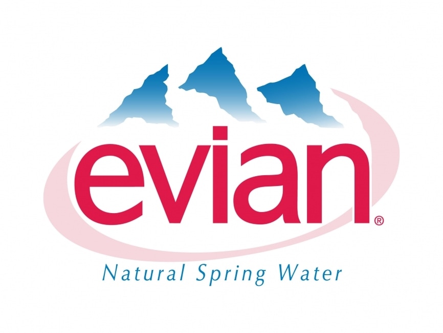 Evian Water Logo Vector File Free Download Logowik