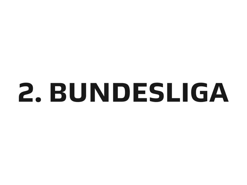 2 Bundesliga Wordmark Logo
