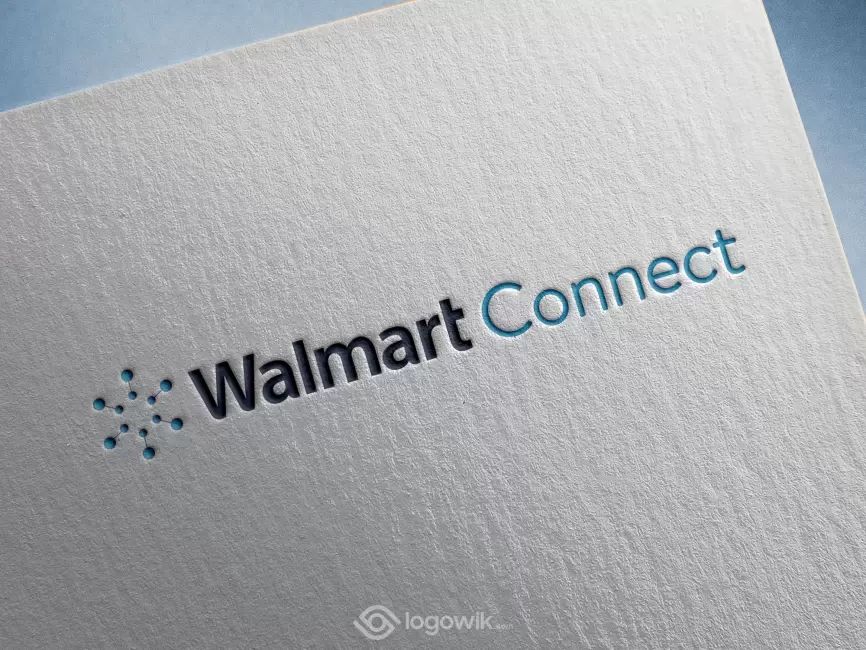 Walmart Connect Logo Mockup