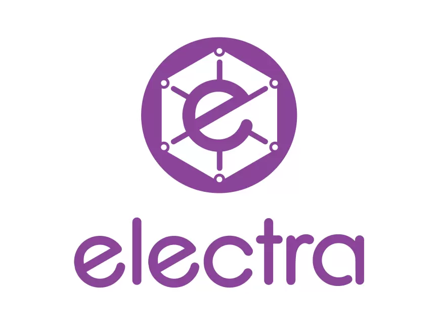 Electra Coin (ECA) Vertical Logo