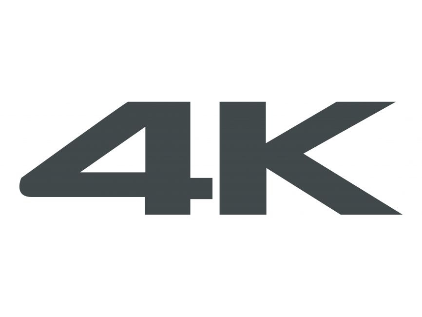 4K Video Logo PNG vector in SVG, PDF, AI, CDR format