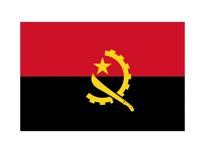 Angola Flag Logo