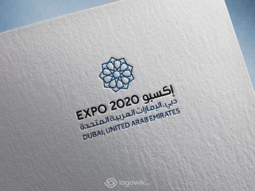 Expo 2020 Dubai Logo Mockup