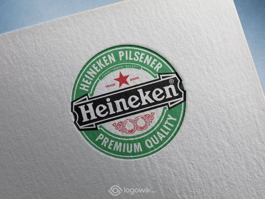 Heineken Logo Mockup