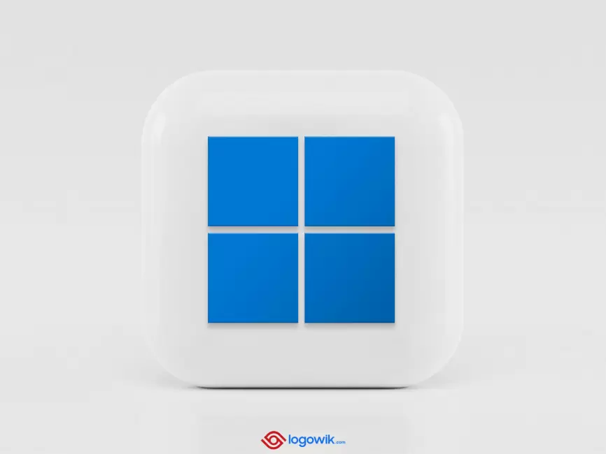 Windows 11 Logo Mockup Thumb
