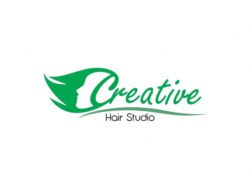 Creative Hair Studio Logo PNG vector in SVG, PDF, AI, CDR format