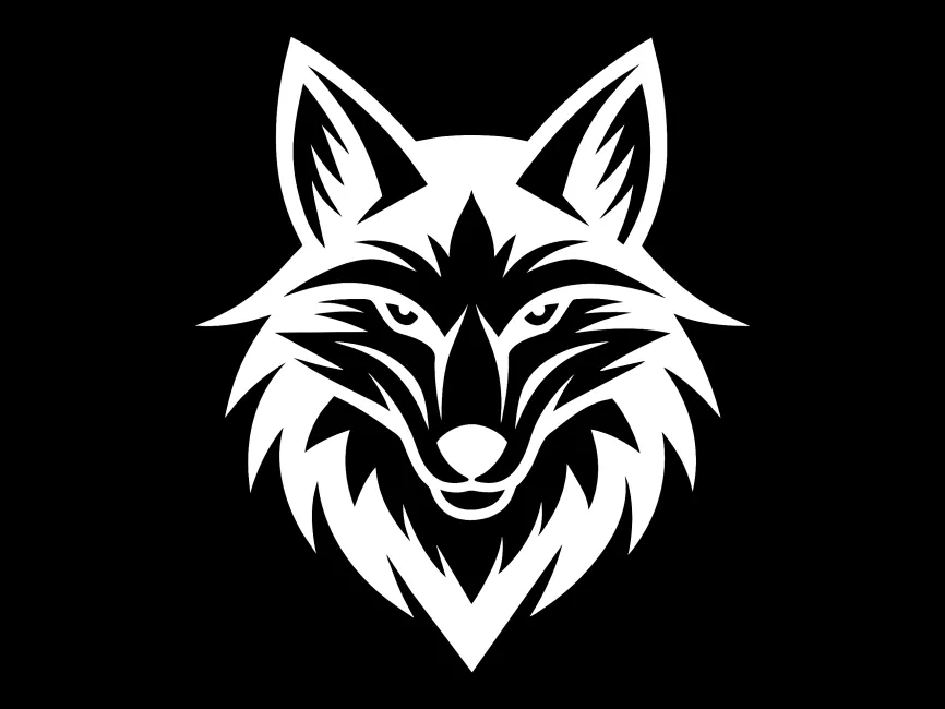 Abstract Angry Wolf Head Logo Template PNG vector in SVG, PDF, AI, CDR ...