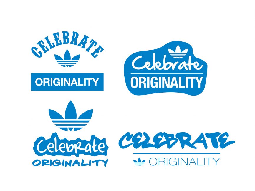Adidas Celebrate Originality Logo