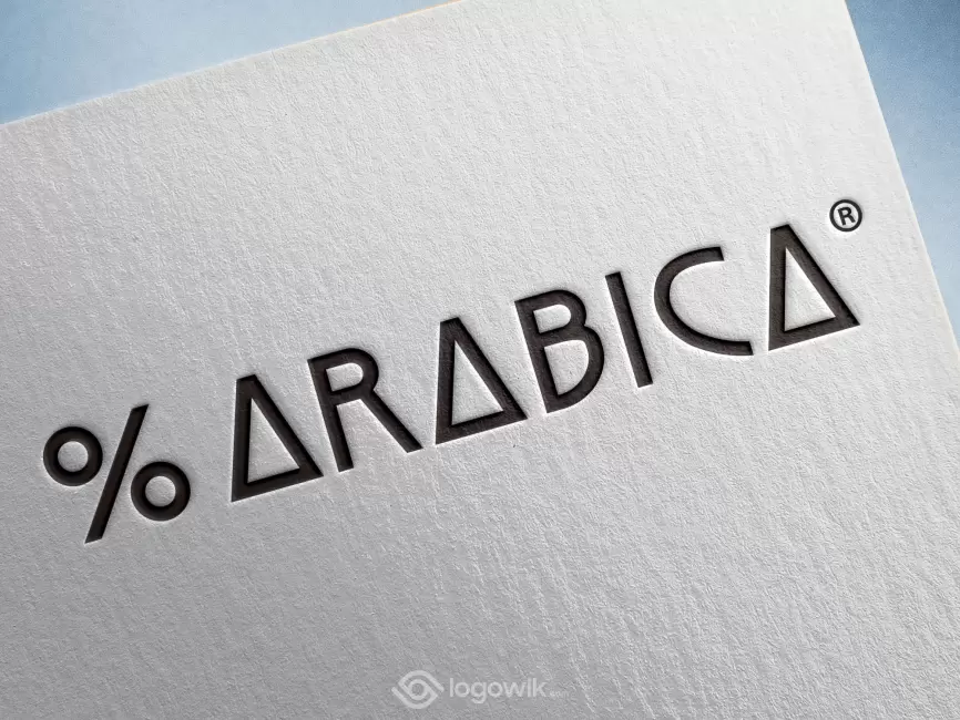 % Arabica Logo