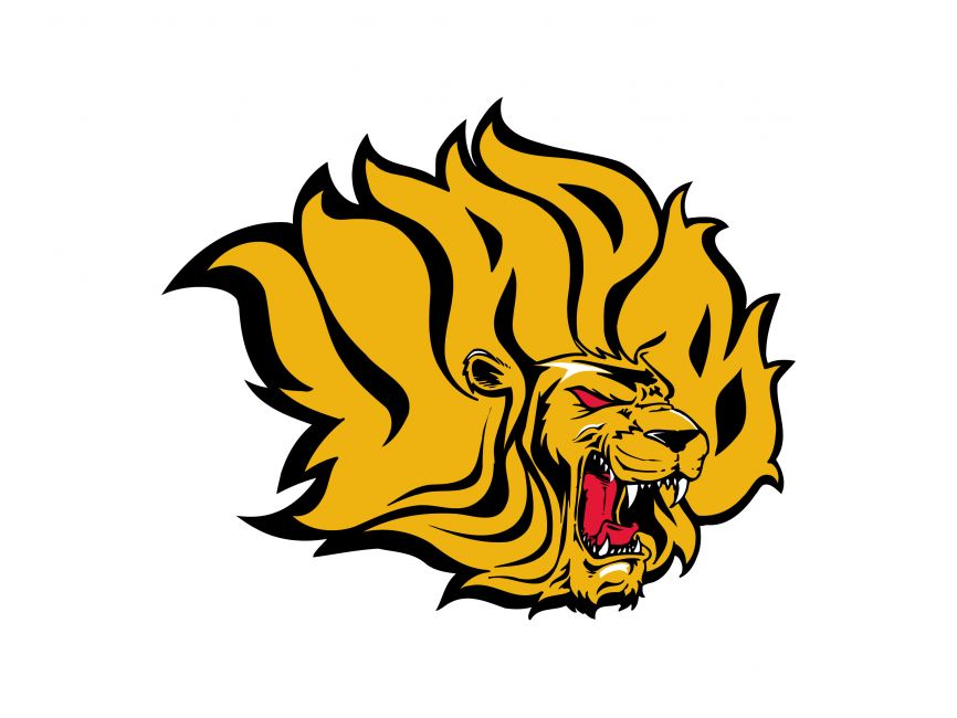 Arkansas–Pine Bluff Golden Lions Logo