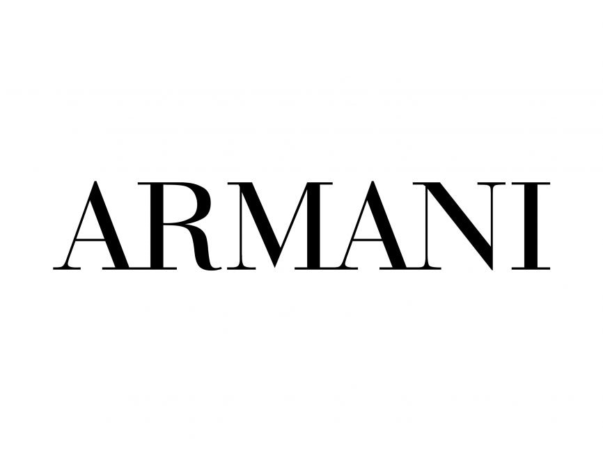 Giorgio Armani Logo Collection On A Transparent Background Vector De ...