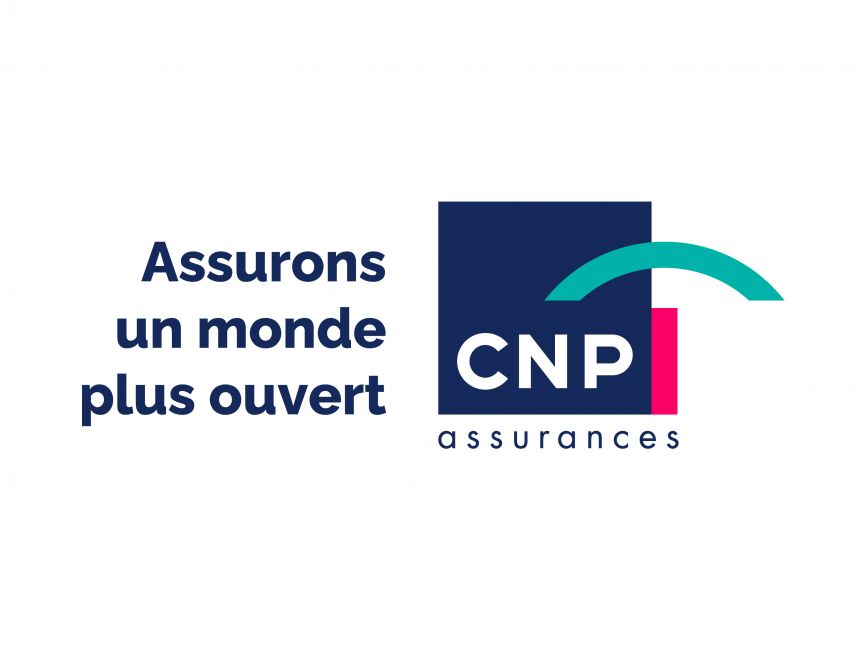 Assurons un Monde Plus Ouvert CNP Assurances Logo