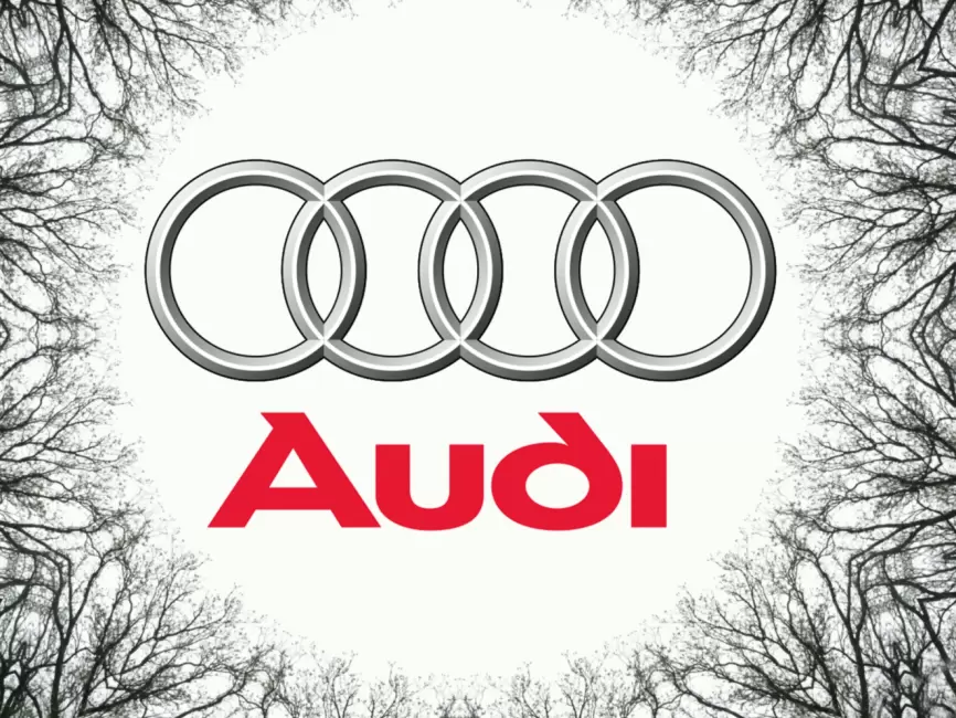 Audi Old Black Logo PNG vector in SVG, PDF, AI, CDR format