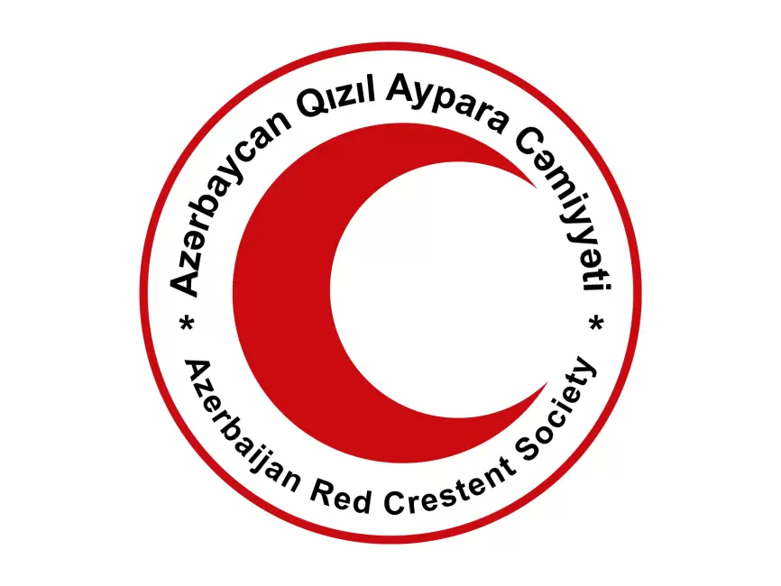 Azerbaijan Red Crescent Society Logo