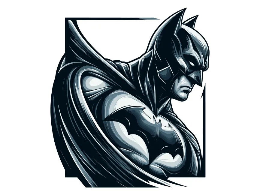 Batman illustration Vector