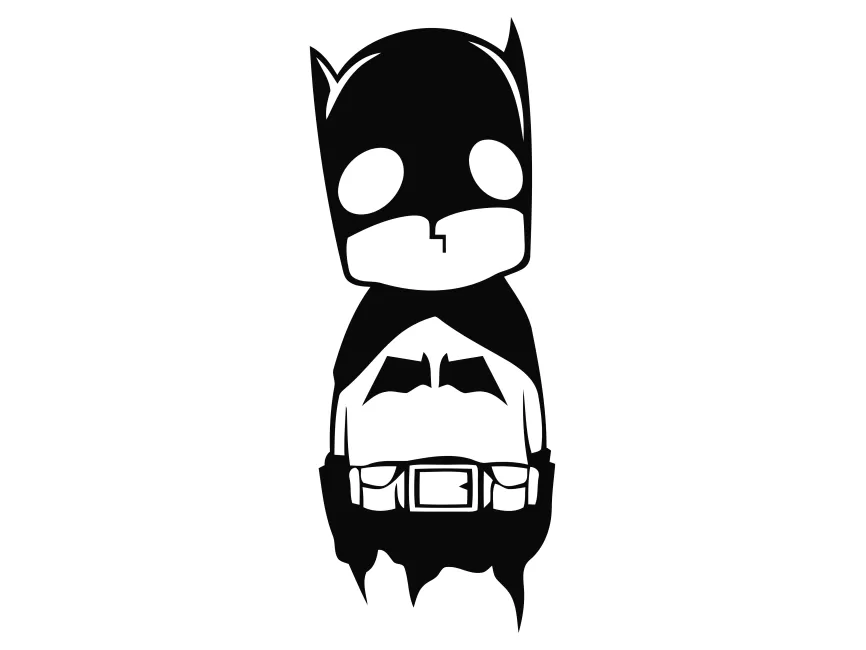 Batman Kid Logo PNG vector in SVG, PDF, AI, CDR format