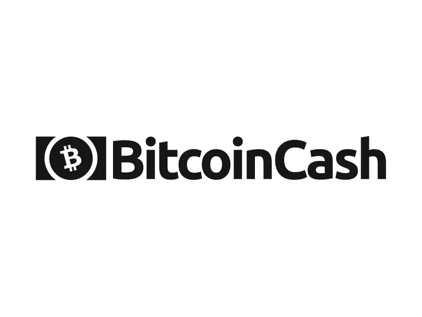 Bitcoin Cash Black Logo