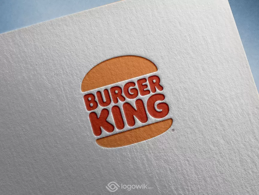 Burger King New 2021 Logo Mockup