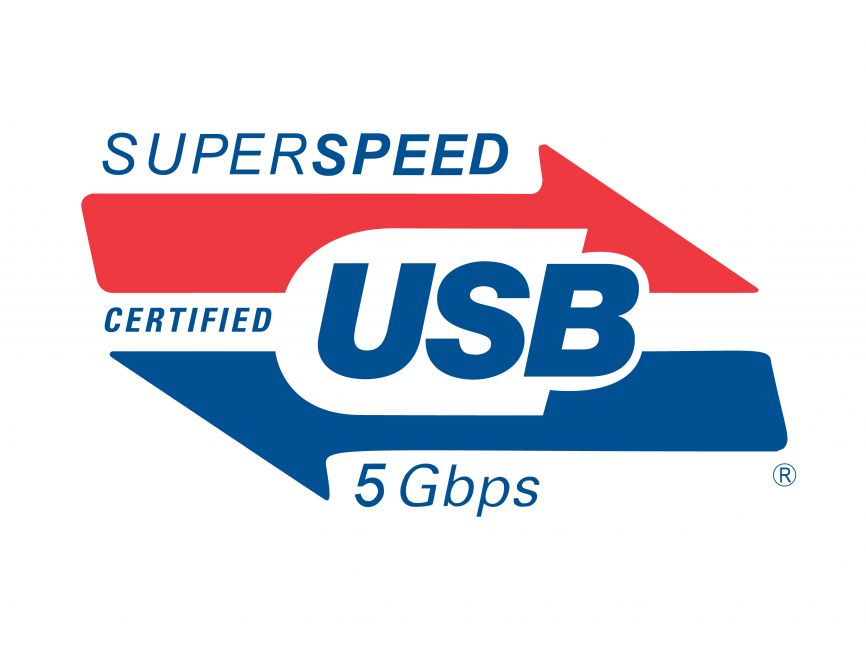 Certified SuperSpeed USB 5 Gbps Logo