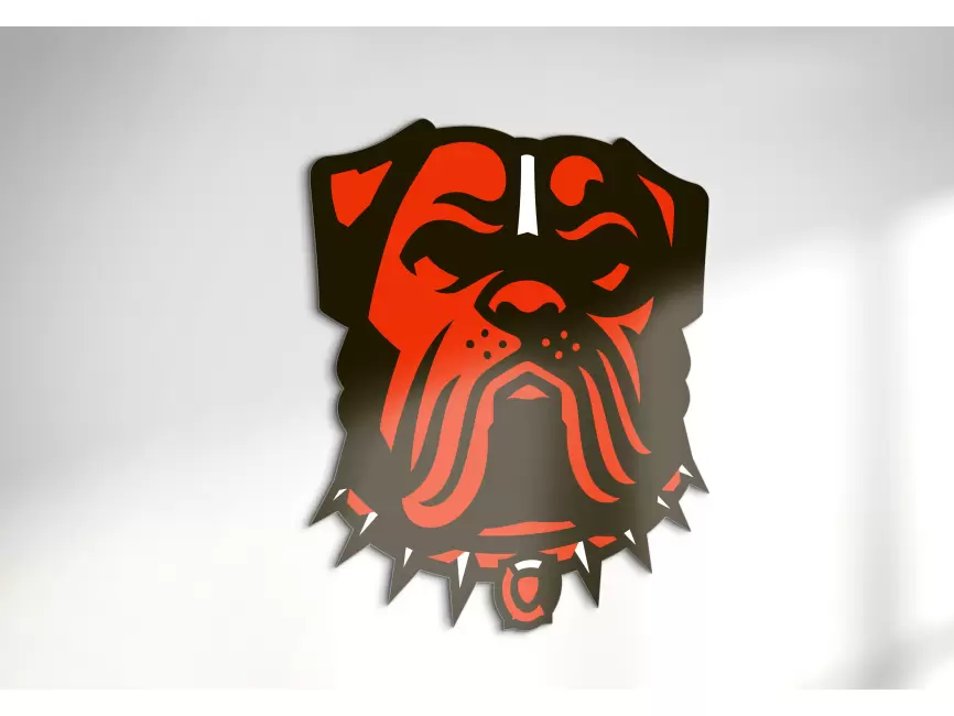 Cleveland Browns unveil their new dawg logo and included