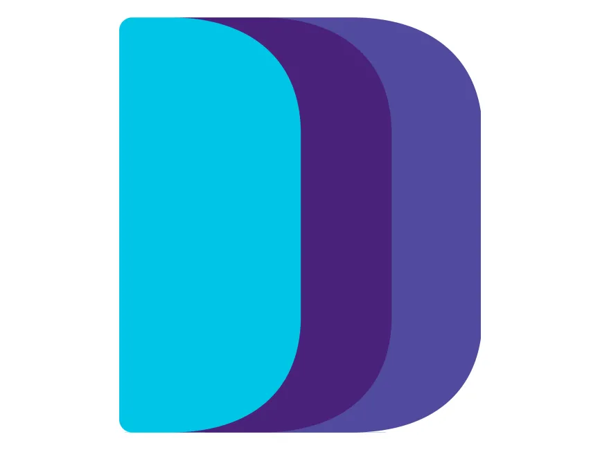 Colored Letter D Logo Template PNG vector in SVG, PDF, AI, CDR format