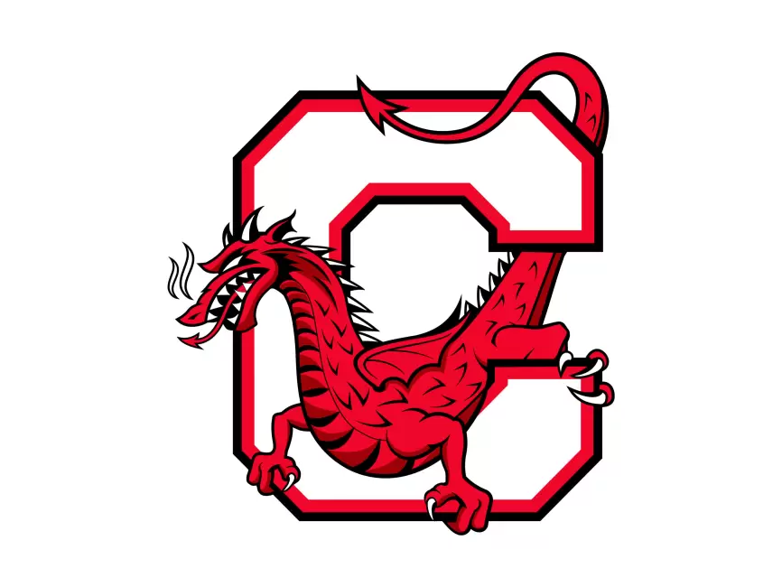 Cortland Red Dragons Logo
