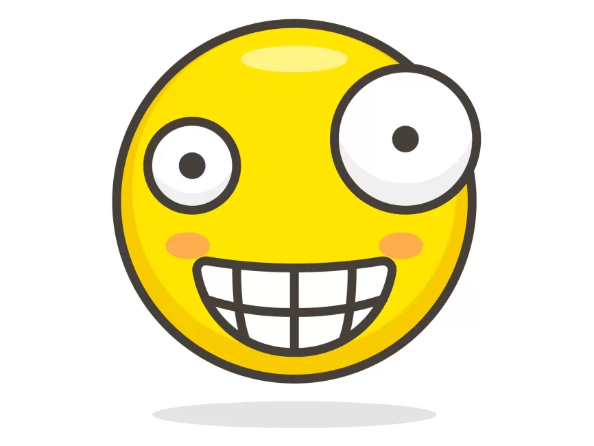 Crazy Face Emoji (U+1F92A)