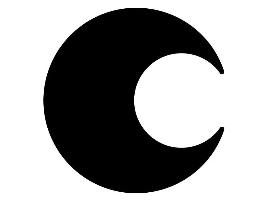 Solar symbol Moon Crescent, moon, monochrome, number png | PNGEgg