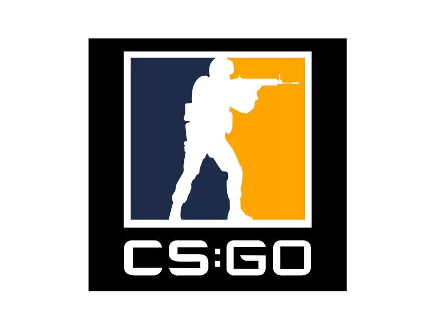 Counter Strike Jogo Tiro Go1 Ofensiva Global Cs2 Logotipo Vetor