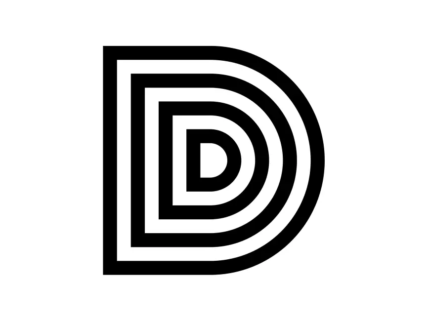 D Letter Logo Template PNG vector in SVG, PDF, AI, CDR format