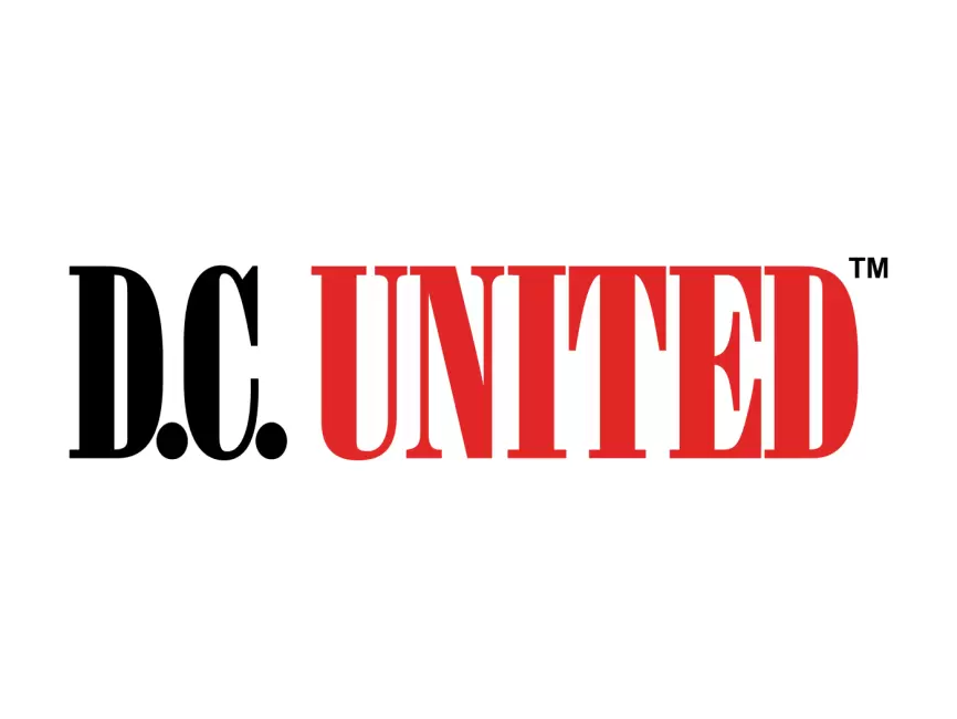 D.C. United 1998 Wordmark Logo