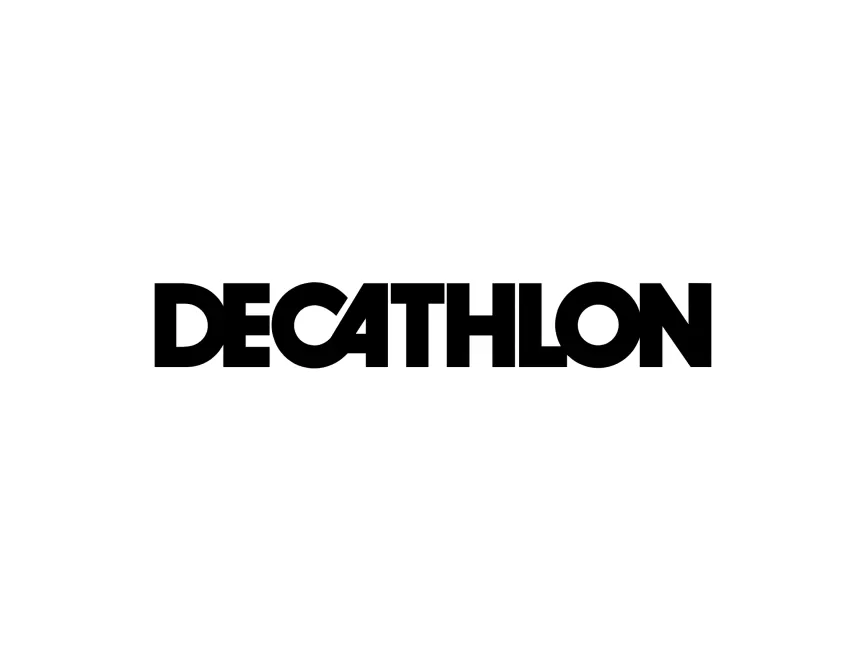 Decathlon Black Wordmark Logo