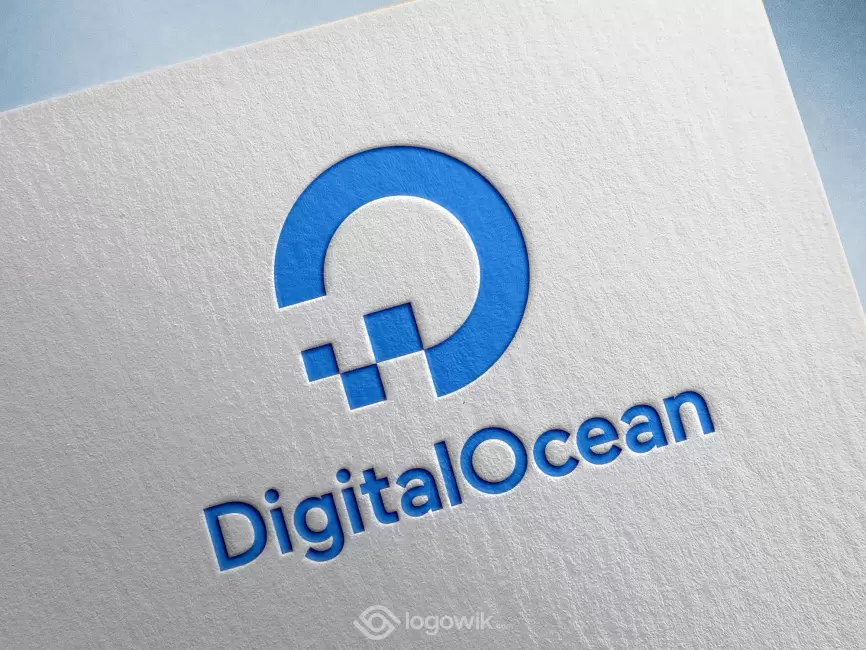 DigitalOcean Logo Mockup