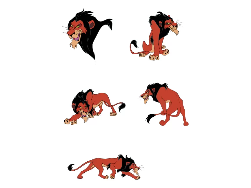 Disney`s Scar Logo
