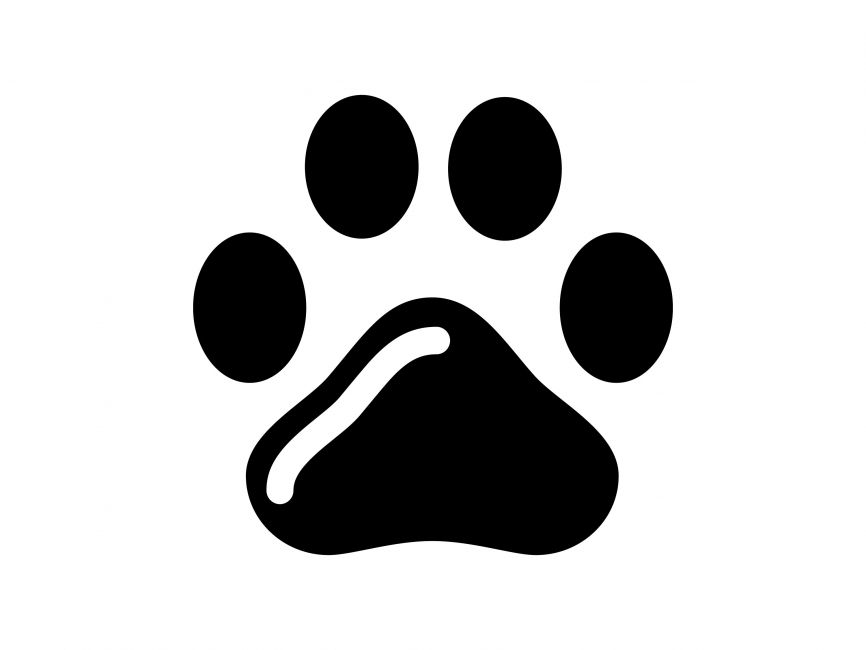 Dog Footprint Logo