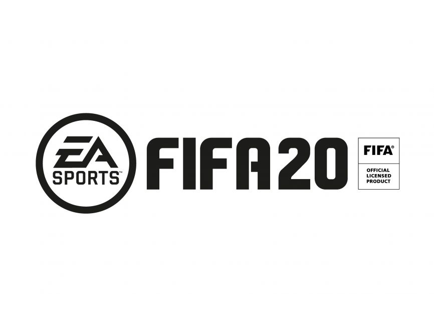 EA Sports FIFA 2020 Black Logo