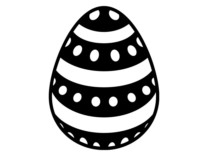 Easter Egg Icon PNG vector in SVG, PDF, AI, CDR format