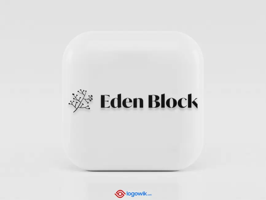 Eden Block Logo Mockup Thumb