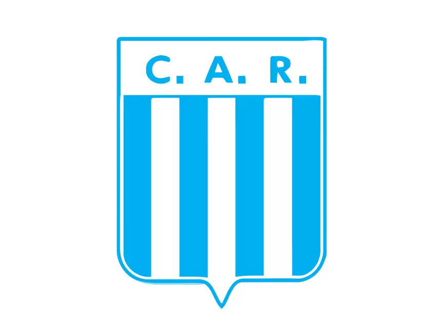 Escudo de Racing Club Logo PNG vector in SVG, PDF, AI, CDR format