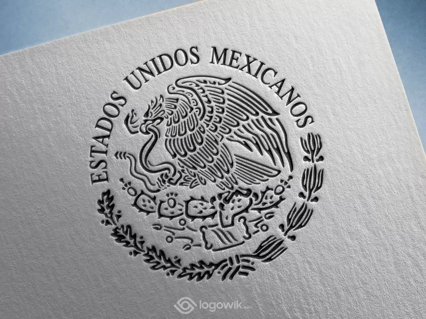 Escudo De Mexico Logo Mockup Thumb