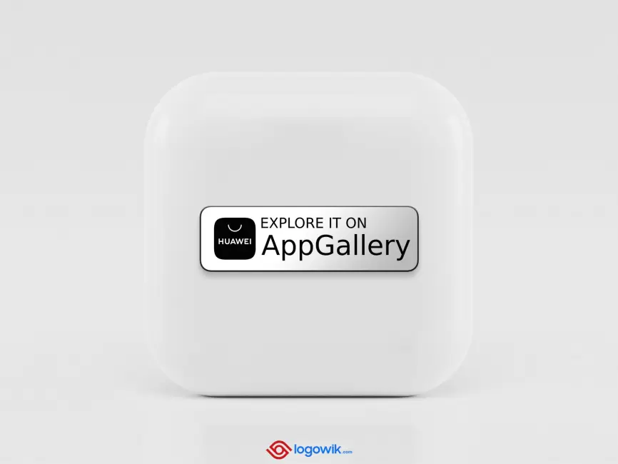 Explore It On Huawei AppGallery Logo Mockup