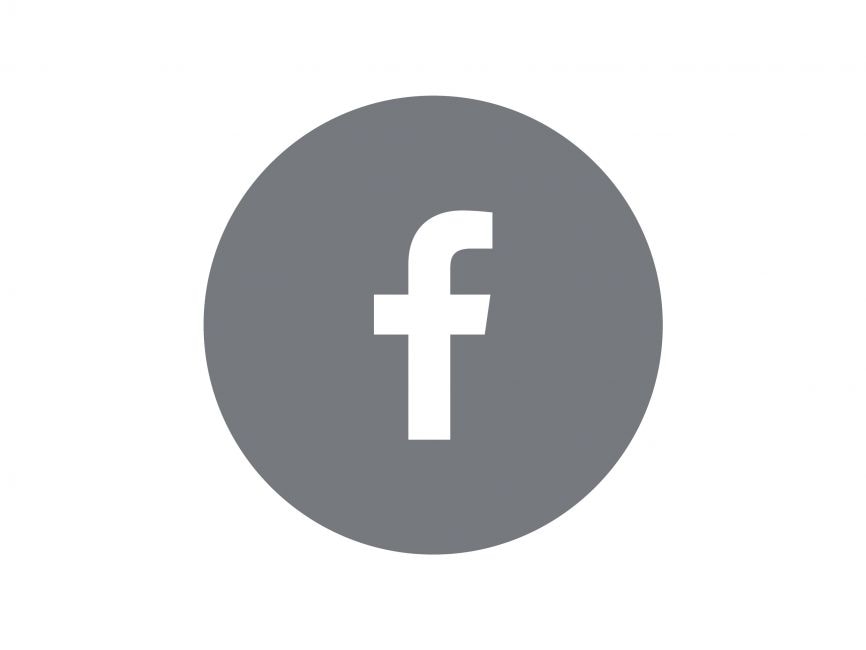 Facebook Grey Icon Logo Vector Svg Pdf Ai Eps Cdr Free Download Logowik Com