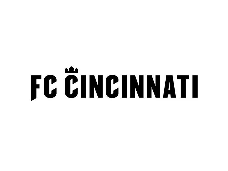 FC Cincinnati 2018 Primary Wordmark Black Logo