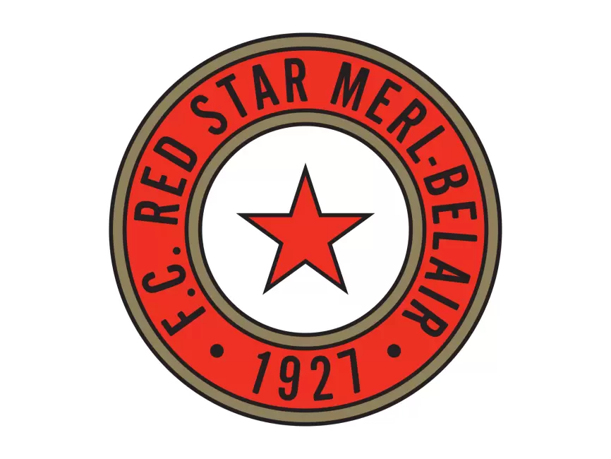 FC Red Star Merl-Belair Logo PNG vector in SVG, PDF, AI, CDR format