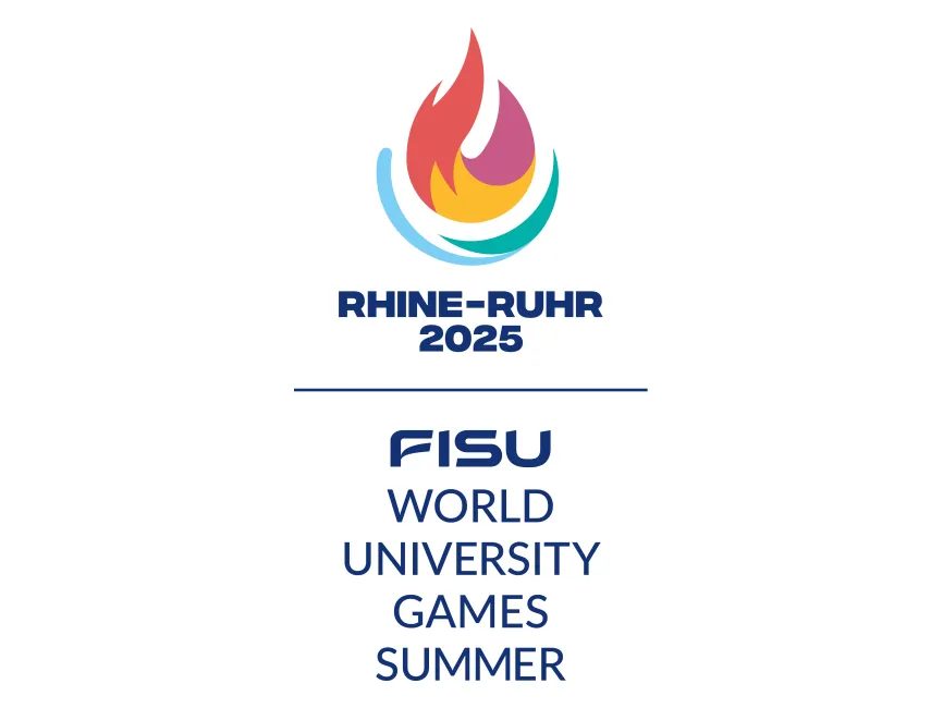 FISU Summer World University Games Rhine Ruhr 2025 Logo PNG vector in