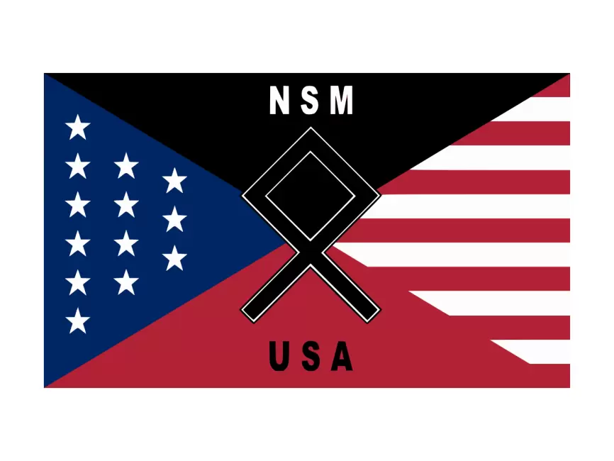 Flag of National Socialist Movement US Logo PNG vector in SVG, PDF, AI ...