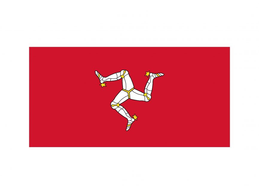 Flag of the Isle of Mann Logo