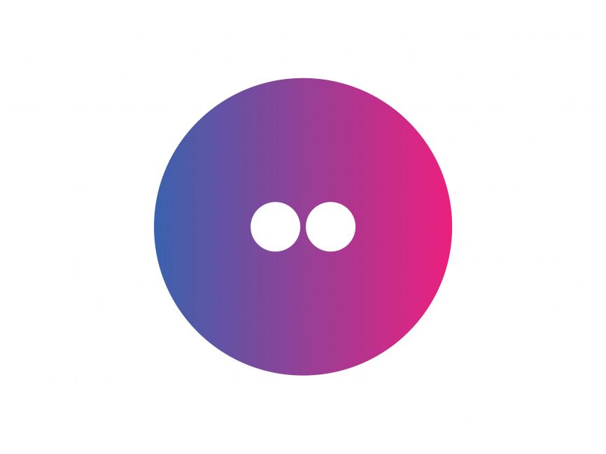 Flickr Circle Icon Logo